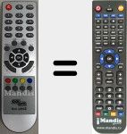 Replacement remote control for Lince V2