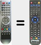 Replacement remote control for ST26