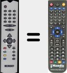 Replacement remote control for ATV 6121