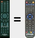 Replacement remote control for NS-RC02A-12