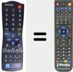 Replacement remote control for RC288401 (313922883221)