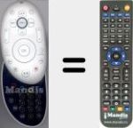 Replacement remote control for Orange001