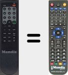 Replacement remote control for Pace004