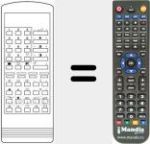Replacement remote control for FXA