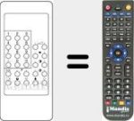 Replacement remote control for RC300
