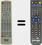 Replacement remote control for HTR-273U (0094013897U)