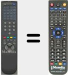 Replacement remote control for 79000250102