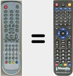 Replacement remote control for 0118020113