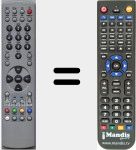 Replacement remote control for H30REM0001