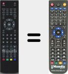 Replacement remote control for 9912170246