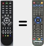 Replacement remote control for L6024