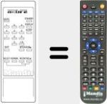 Replacement remote control for 0822 88603
