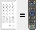Ersatzfernbedienung für 16 PROGRAMMI US
