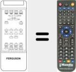 Replacement remote control for 20459669