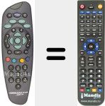 Replacement remote control for 3128 147 12382