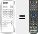 Replacement remote control for 8668812231