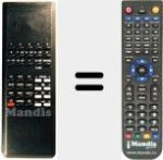 Replacement remote control for A516040