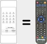 Replacement remote control for A516250