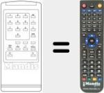 Replacement remote control for FB 2