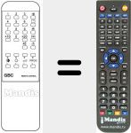 Replacement remote control for G 14130