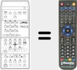 Replacement remote control for MECATRON 7912 S