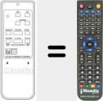 Ersatzfernbedienung für RC 250