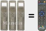 Replacement remote control for RC 601