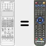 Replacement remote control for RC 8900