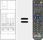 Ersatzfernbedienung für RCS 9085