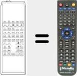 Replacement remote control for TM 99