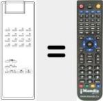 Replacement remote control for VS 1