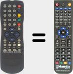 Replacement remote control for RC1123702-00 (313922885382)