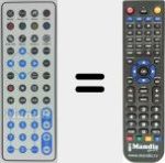 Replacement remote control for REMCON1424