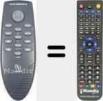 Replacement remote control for 361041100