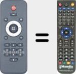Replacement remote control for BOX-35LED