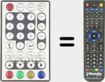 Ersatzfernbedienung für STV20