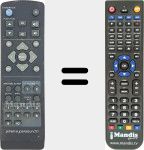 Ersatzfernbedienung für SUPERSOUND II