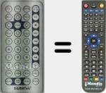 Replacement remote control for Sigma002