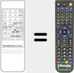 Replacement remote control for REMCON1130