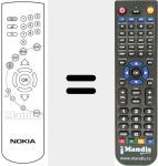 Replacement remote control for REMCON103