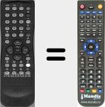 Replacement remote control for RC112370200