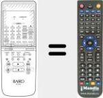 Replacement remote control for RC143N