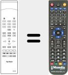 Ersatzfernbedienung für RC501