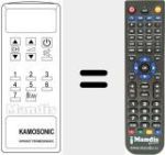 Replacement remote control for RC51