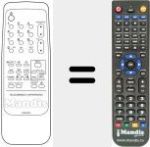 Replacement remote control for RC BQ