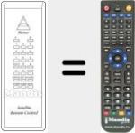 Replacement remote control for REMCON694