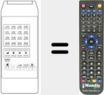 Replacement remote control for REMCON717