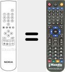 Replacement remote control for REMCON606