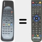 Replacement remote control for RC500