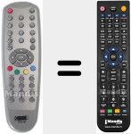 Replacement remote control for 703018T